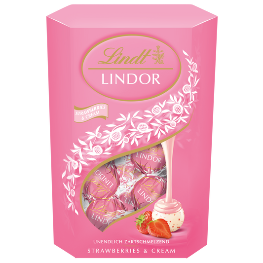 Lindt Lindor Strawberries & Cream