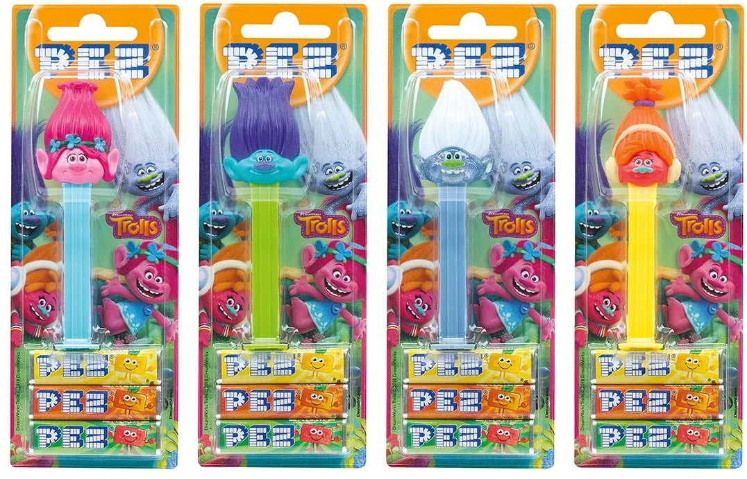 Pez Dispenser Trolls