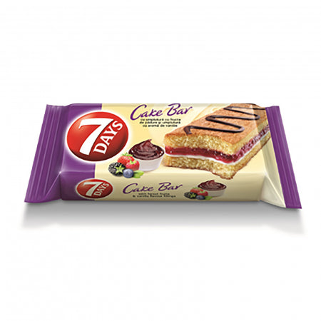 7days cake bar forest filling