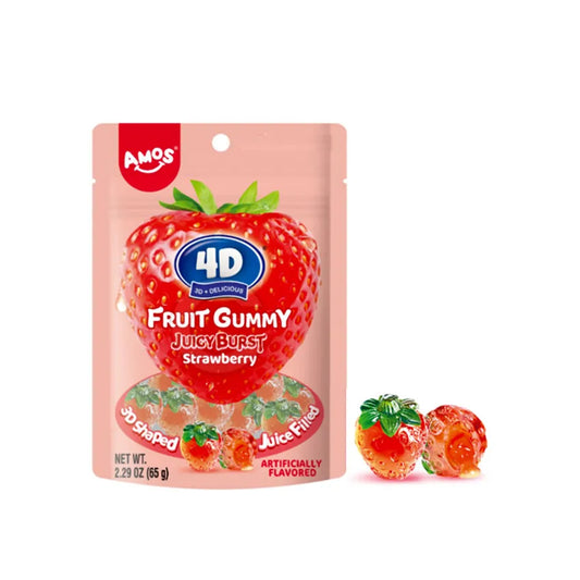 4d Gummy Strawberry burst