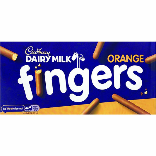 Cadbury Fingers Orange Dairy Milk