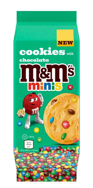Cookies m&ms minis chocolate