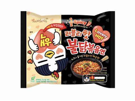 Korean Noodles Lovely Hot