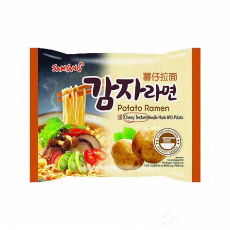 Korean Noodles Potato