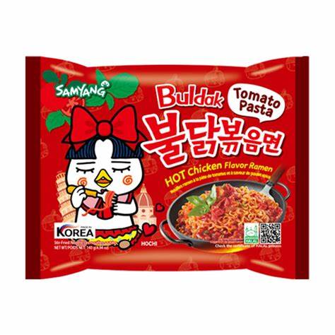 Korean Noodles Tomtato Pasta