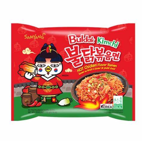 Korean Noodles Kimchi