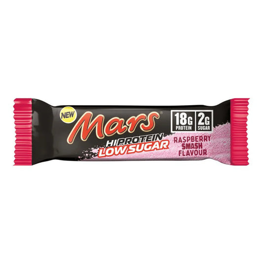 Mars hiprotein low sugar raspberry