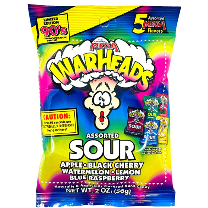 Warheads Sour 90’Edition