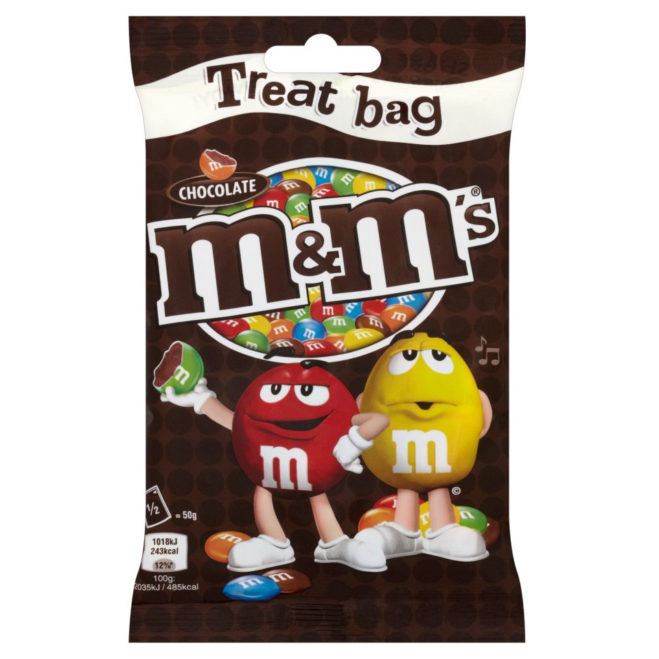 M&Ms Chocolate Treat Bag