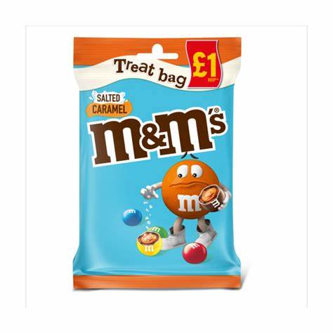 M&Ms Salted Caramel Treat Bag
