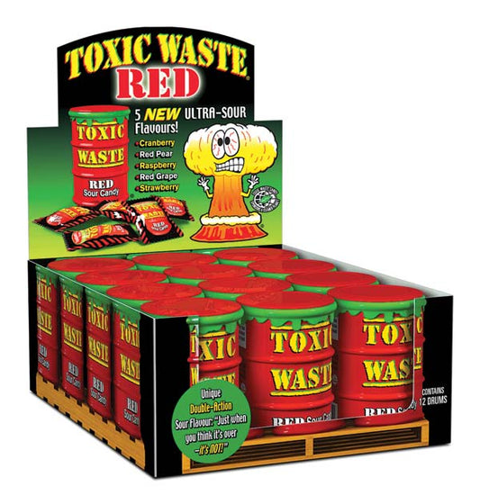 Toxic Waste Red Barrel